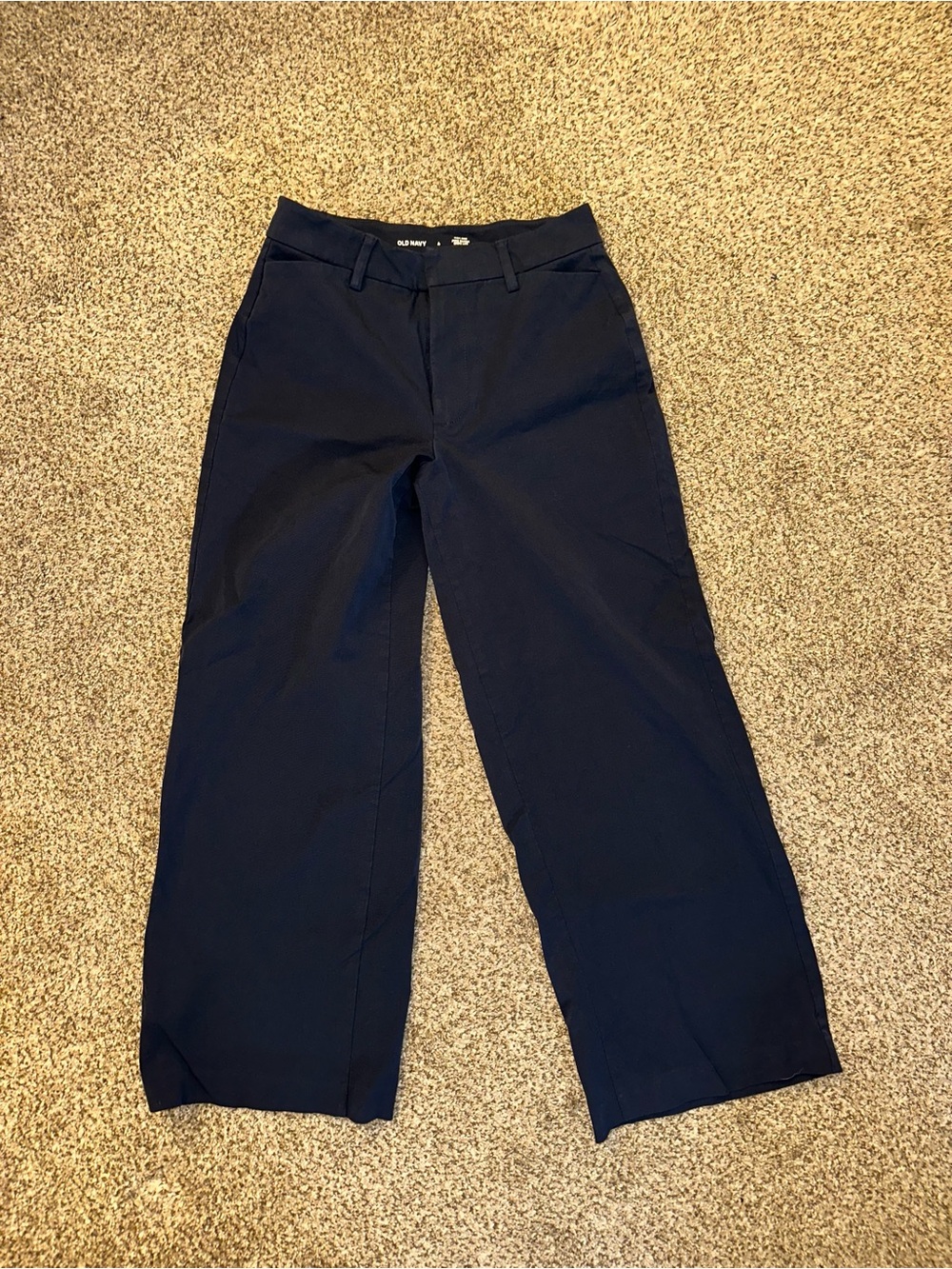 Old Navy Women’s Dark Blue Pixie Wide Leg Pants